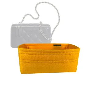Premium Bag Organizer for Chanel Vanity Case Mini Rectangle (Ref. AP1341) (Handmade/20 Color Options) [Organiser, Liner, Insert, Shaper]
