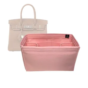 Premium Bag Organizer for Hermes Birkin 30 (Handmade/20 Color Options) [Purse Organiser, Liner, Insert, Shaper]
