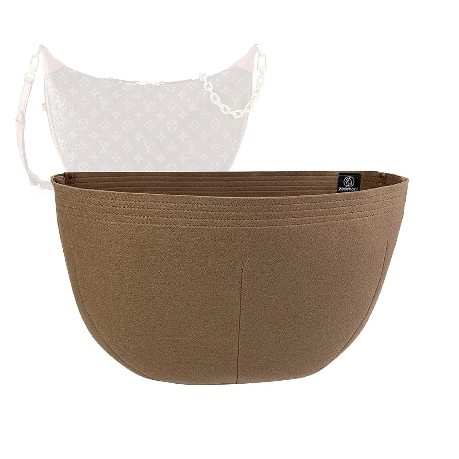 Premium Bag Organizer for Louis Vuitton Loop Hobo (Handmade/20 Color Options/Zoomoni)