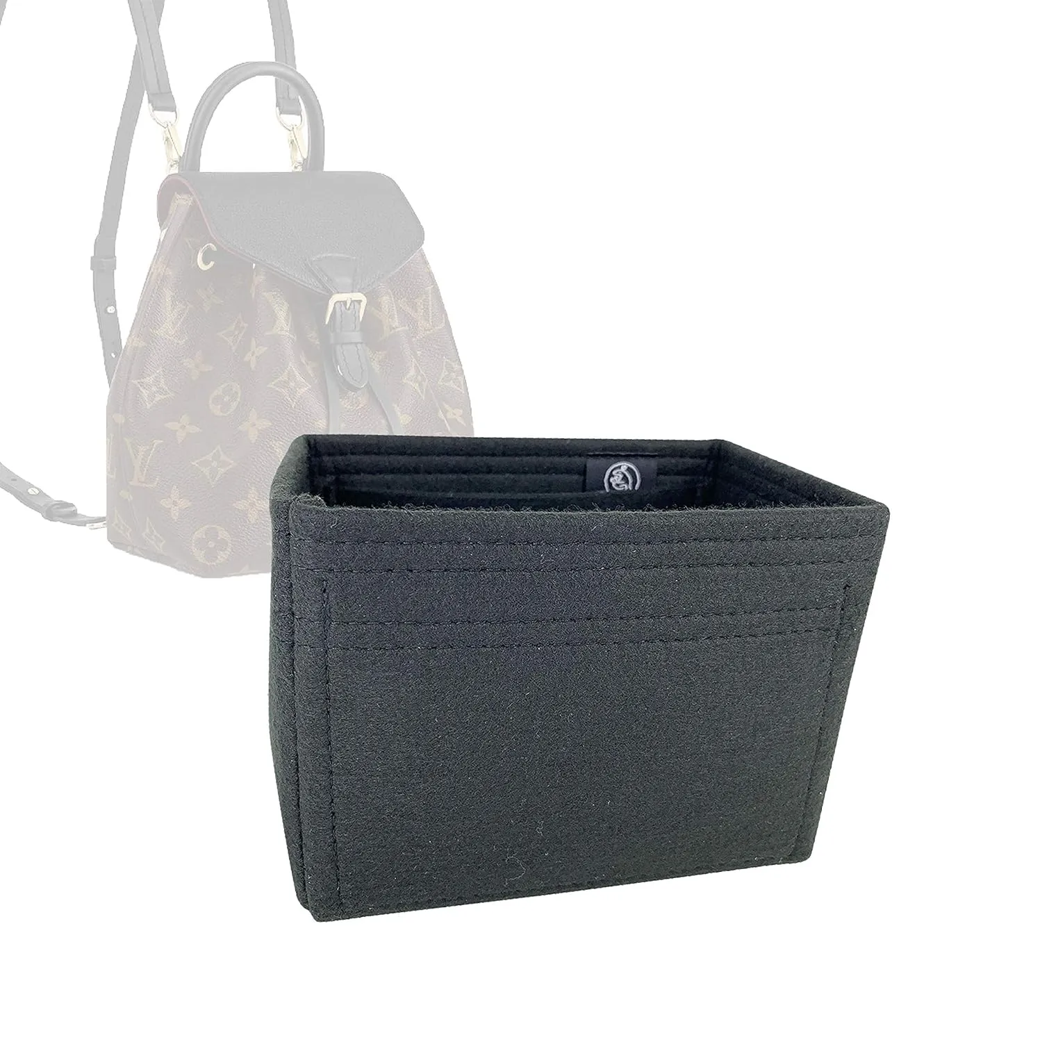 Premium Bag Organizer for LV Montsouris BB Backpack (New Model) (Handmade/20 Color Options) [Purse Organiser, Liner, Insert, Shaper]