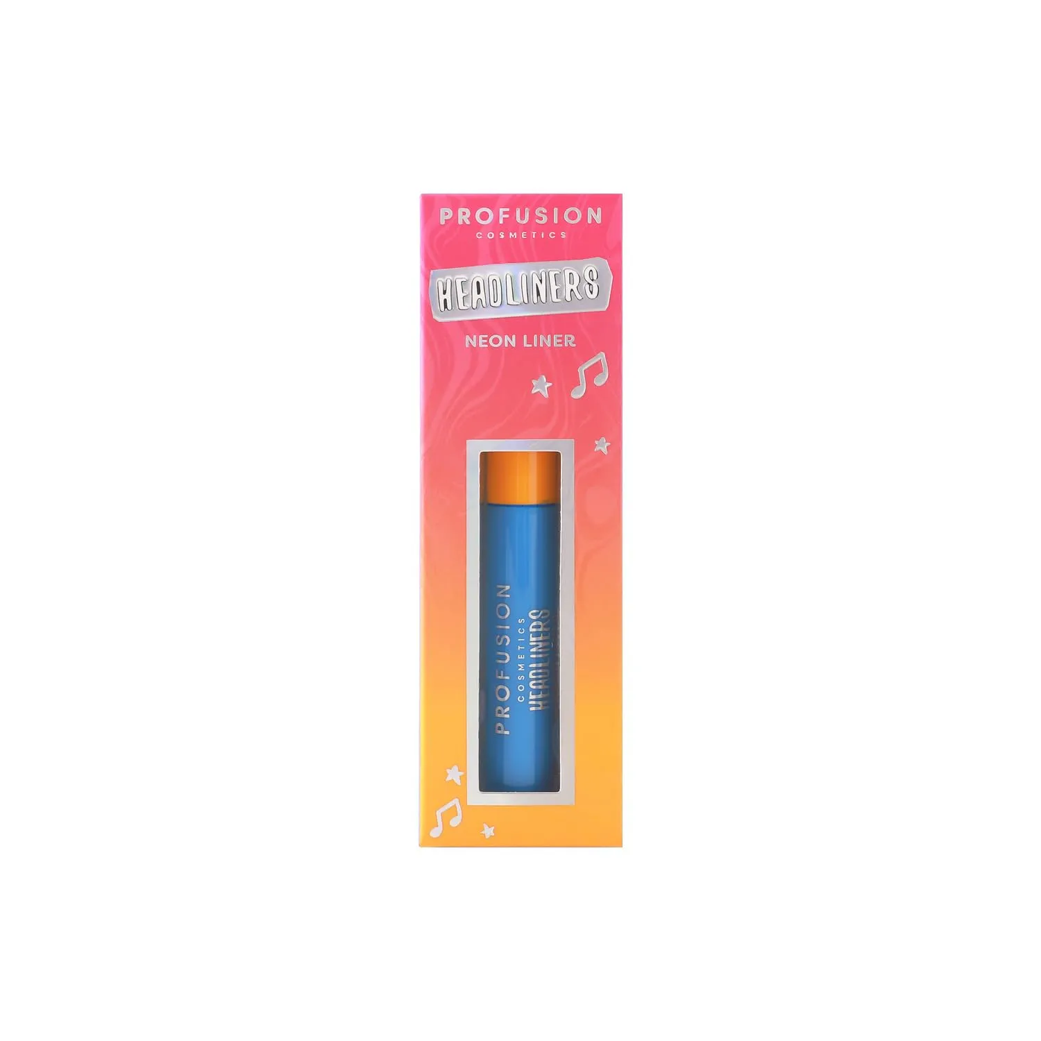 Profusion Cosmetics Its a Vibe Headliners Neon Liners, Vibrant Colored Liquid Eyeliners for Festival Season Glam, Long-Wearing, 4 Unique Shades Makeup for Women and Girls