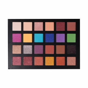 Profusion Cosmetics Jamboree 24 Shade Eyeshadow Palette, Vibrant Shades in Multi Finish Formula to Achieve Warm Eye Catching Looks