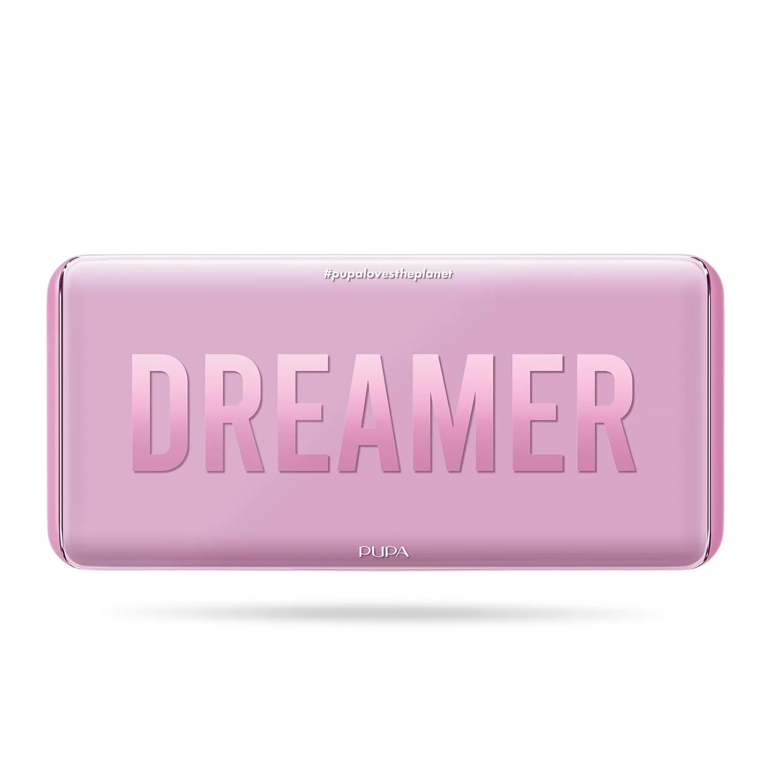 Pupa Milano Make-Up Palette L, 004 Pink, 0.71 oz - 18 Pan Eyeshadow and Blush Palette, Matte, Shimmer, Metallic Finishes - Blendable Velvety Texture Blush Powder - Talc-Free - Eco-Friendly Packaging