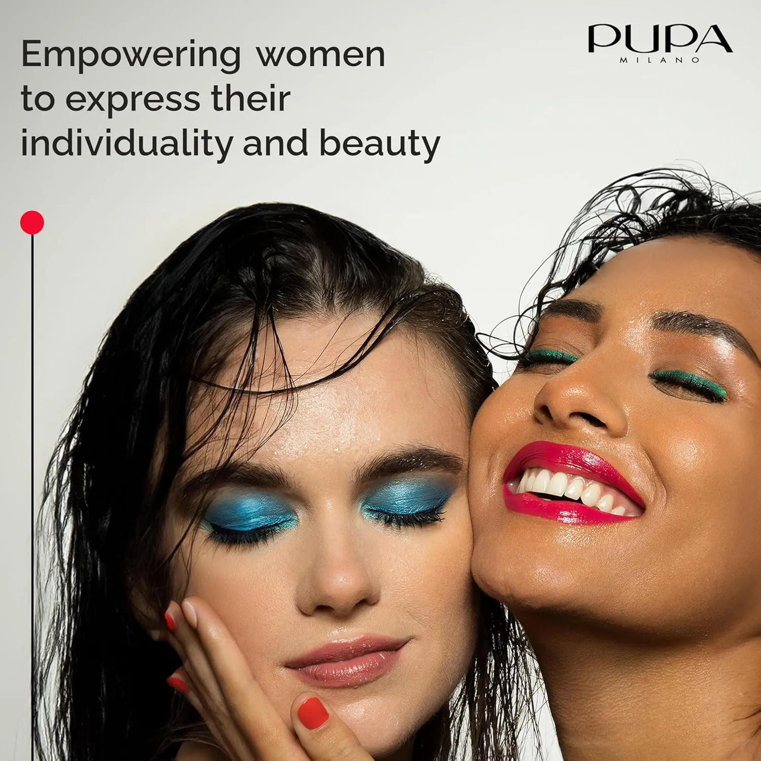 Pupa Milano Vamp! Eyeshadow Compact Duo 008 Cream Taupe - Light, Smooth, Blendable, Cream Compact Shadow - Stunning, Colorful, Pigmented Shade - Paraben-Free Formula - 0.078 oz