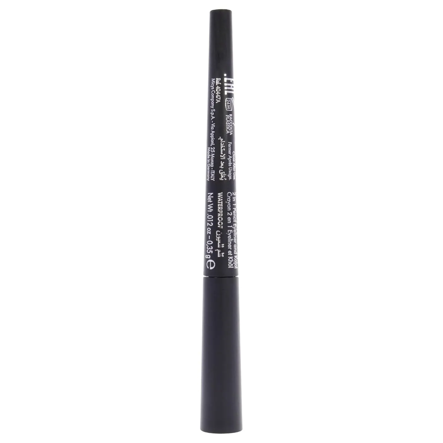 PUPA Milano Vamp! Waterproof Eye Pencil 202 Outstanding Brown - Rich, Cream Liner Pencil to Make Eyes Pop - Long Lasting, Smudge, Tear, Sweat, and Waterproof Formula - 0.12 oz