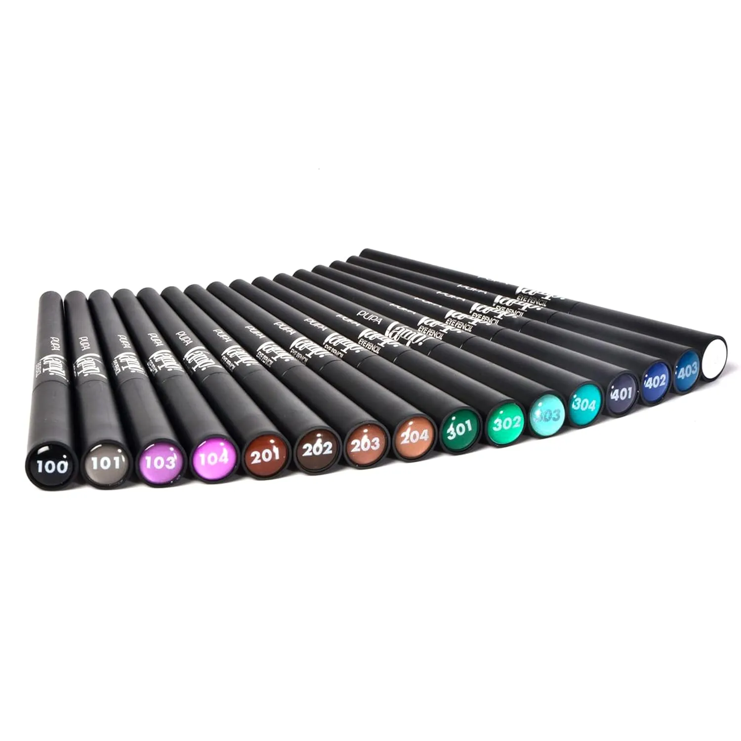 PUPA Milano Vamp! Waterproof Eye Pencil 202 Outstanding Brown - Rich, Cream Liner Pencil to Make Eyes Pop - Long Lasting, Smudge, Tear, Sweat, and Waterproof Formula - 0.12 oz