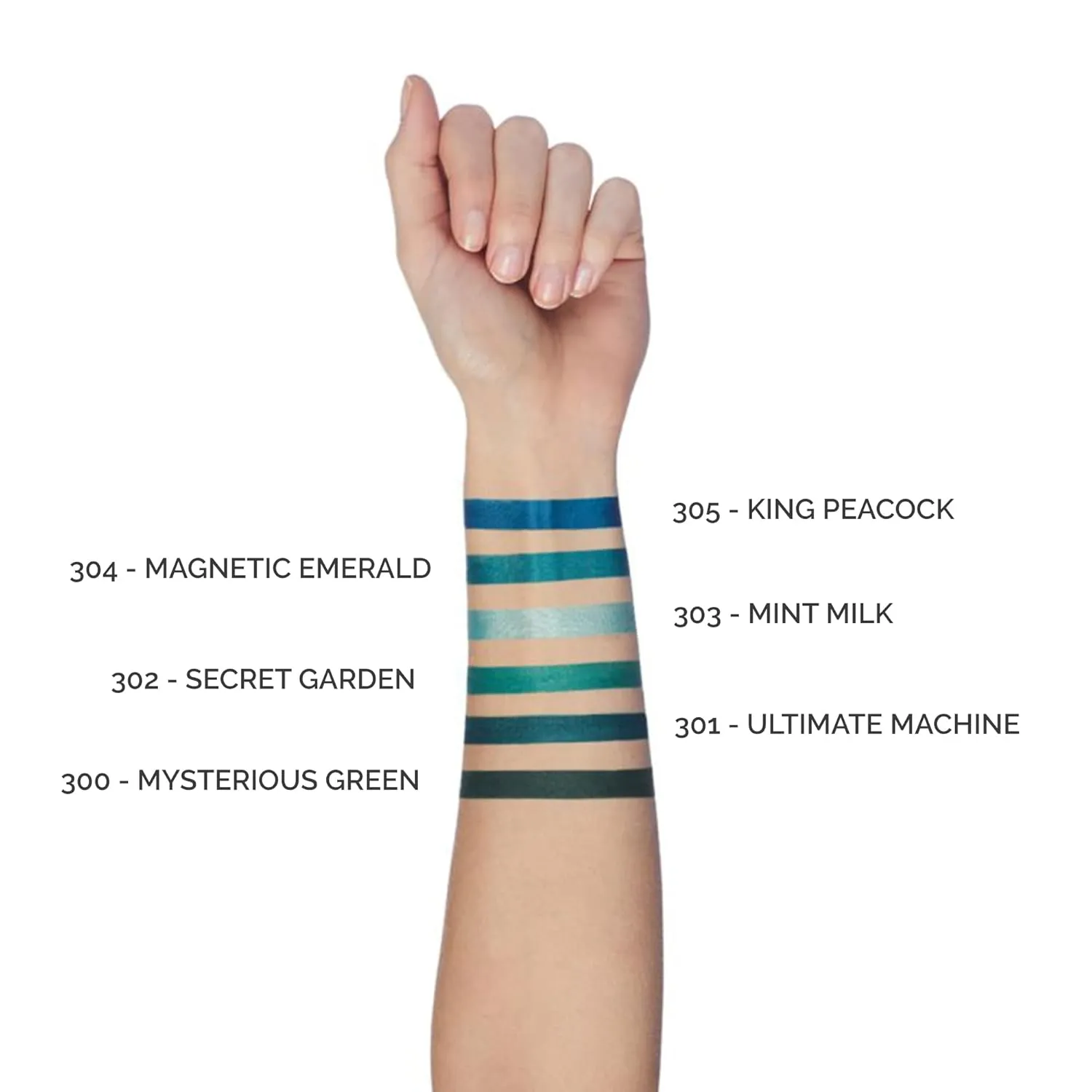 Pupa Milano Vamp! Waterproof Eye Pencil 304 Magnetic Emerald - Rich, Cream Liner Pencil to Make Eyes Pop - Long Lasting, Smudge, Tear, Sweat, and Waterproof Formula - 0.12 oz (Pack of 2)