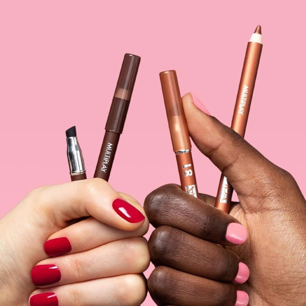 Pupa Milano Multiplay Eye Pencil - Creamy, Blendable Eyeliner With Smudge Tip - Create Long Wearing, Glamorous Intensity - Smooth, Lasting Color Liner For Waterline Or Lid - 57 Petrol Blue - 0.04 Oz