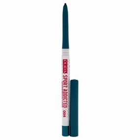 PUPA Milano Sport Addicted Waterproof Eyeliner - Perfect For Spring And Summer - Sport And Sweat Proof - Instant Color Payoff - Intensely Pigmented - Long Lasting - 004 Sporty Emerald - 0.012 Oz