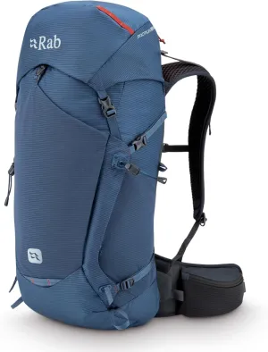 Rab Protium Lightweight Backpack - Comfortable Daypack for Hiking & Trekking - Tempest Blue - 35-Liter (Back Length - Medium/Large)