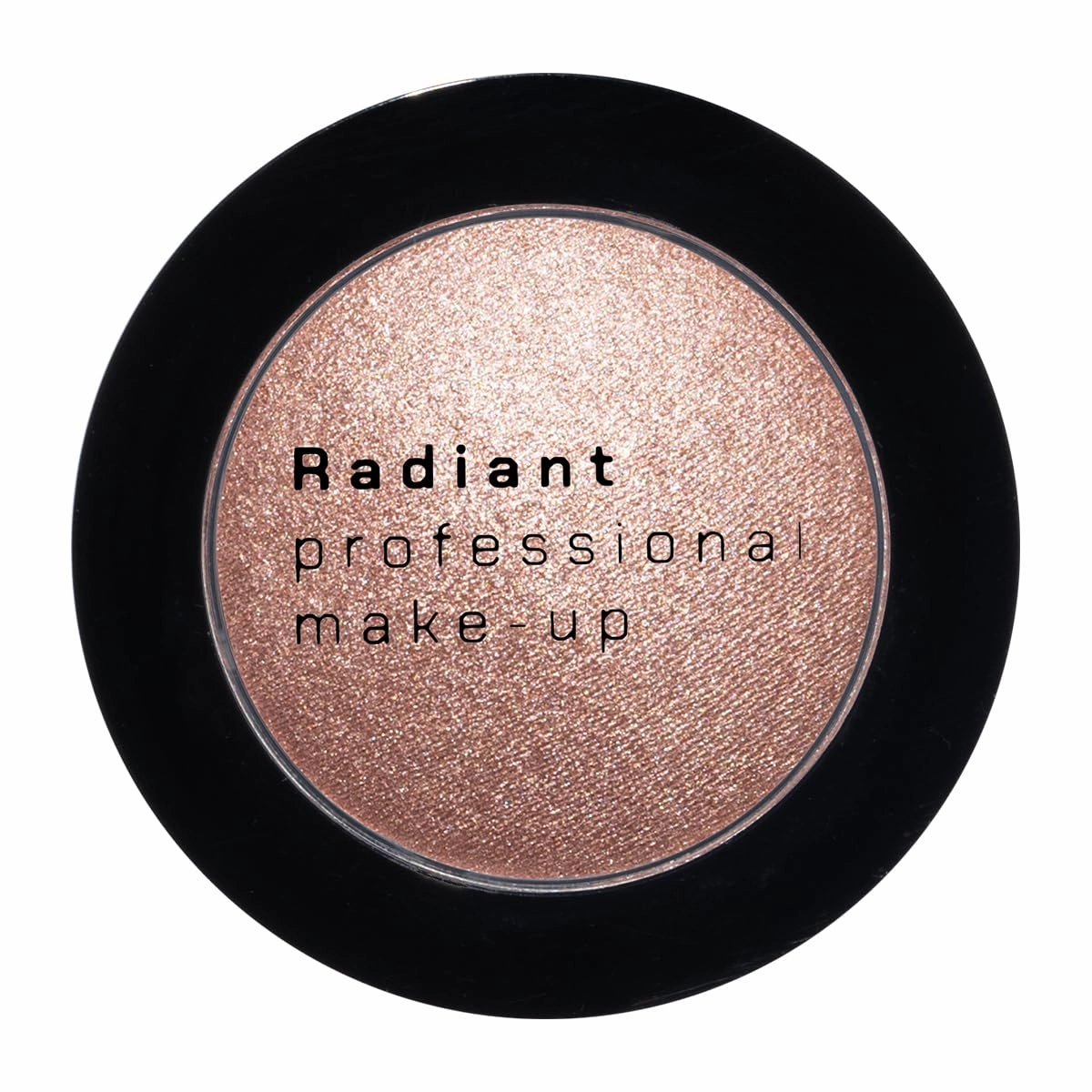 Radiant Professional Diamond Effect Shadow Pressed Powder Metallic Eyeshadow - Natural Shimmer Pigments - Lightweight Makeup Compared to Cream Eyeshadow - Works Well with Eye Crayon/Pencil - 01 Pink