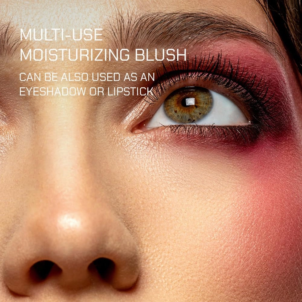 Radiant Professional Touch of Blush - Stick for Cheeks, Lips & Eyes – Vegan Cream Blusher Stick – Lightweight, Hydrating Clean Beauty Makeup – Multi-Use Makeup – Made in Greece (05 PEACH, 0.14 Oz)
