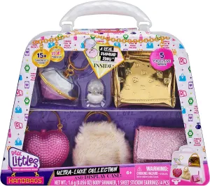 REAL LITTLES | Collectible Micro Handbag Collection | 5 Exclusive Bags | Plus 17 Beauty Surprises Inside!, Multicolor (25266)