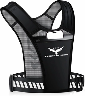 Reflective Running Vest The Ultimate Gear for Comfort, Safety, and Performance – Unisex – Marathon, Cycling, Hiking, and More