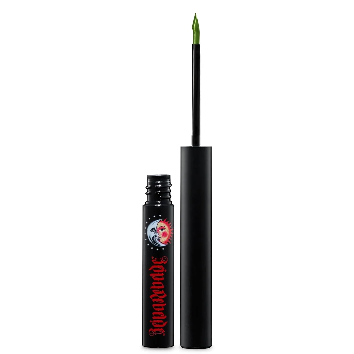 REINA REBELDE Opaque Highly Pigmented Green Liquid Eyeliner (Chiflada) - Rebel Eye Definer Liquid/Long Lasting Water Resistant, Smudgeproof/Demi-Sheen Finish/Cruelty-Free & Vegan