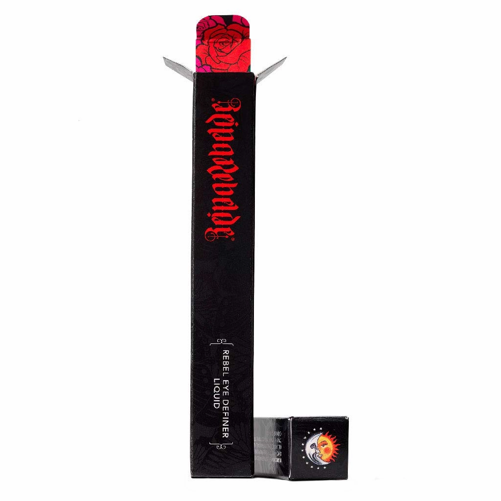 REINA REBELDE Bonita Bandera Liquid Eyeliner Bright Blue Rebel Eye Definer Liquid | Felt Tip, Water Resistant, Long Lasting | Cruelty Free & Vegan/Precise Application
