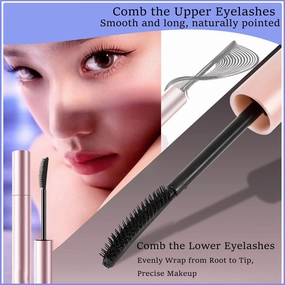 Relaxrich Waterproof & Sweatproof Lengthening & Curling Mascara (A-black)