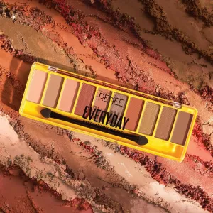 RENEE Everyday Eyeshadow - Nude, Long Lasting & Non-Creasing, Easy-To-Blend, Highly Pigmented with Satiny Texture, Enriched with Vitamin C & Hyaluronic Acid & SPF 30, Skincare Infused Makeup, 10 Gm