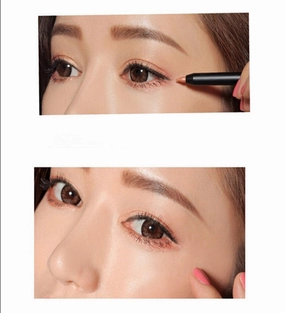 Retractable Smooth Gilde on Eyeshadow Pencil Soft Eyeliner Green