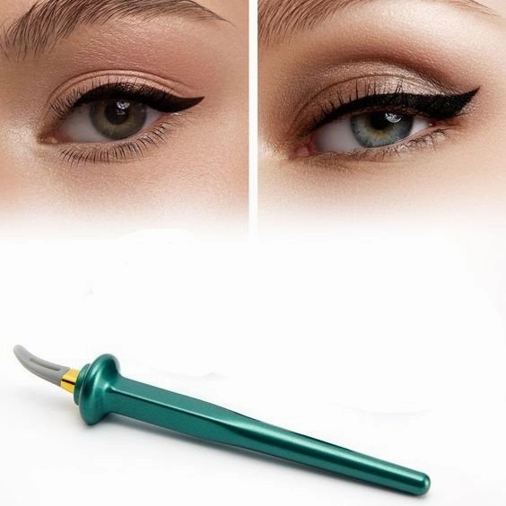 Reusable Silicone Eyeliner Guide - Eyeliner Applicator Kit, Waterproof and Long Lasting