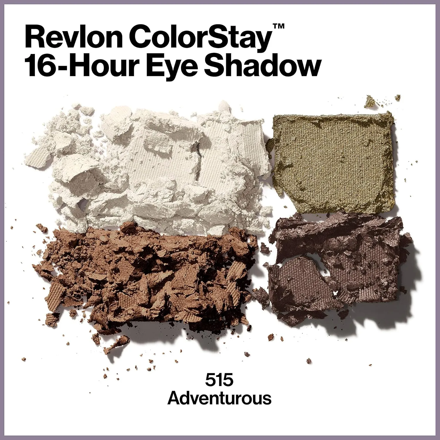Revlon Eyeshadow Palette, ColorStay 16 Hour Eye Makeup, Velvety Pigmented Blendable Matte & Shimmer Finishes, 515 Adventurous, 0.16 Oz