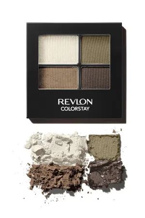 Revlon Eyeshadow Palette, ColorStay 16 Hour Eye Makeup, Velvety Pigmented Blendable Matte & Shimmer Finishes, 515 Adventurous, 0.16 Oz
