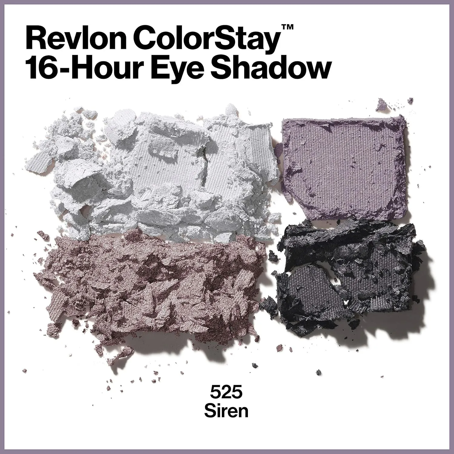 Revlon Eyeshadow Palette, ColorStay 16 Hour Eye Makeup, Velvety Pigmented Blendable Matte & Shimmer Finishes, 525 Siren, 0.16 Oz
