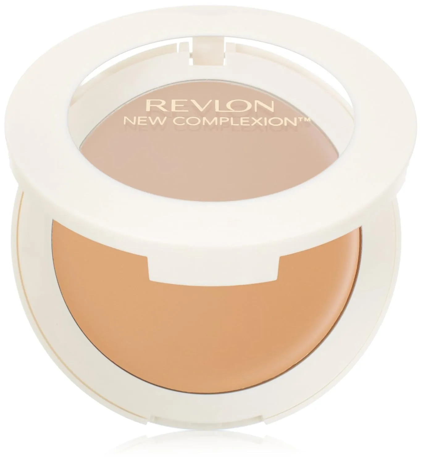 Revlon Foundation, New Complexion One-Step Face Makeup, Longwear Light Coverage with Matte Finish, SPF 15, Cream to Powder Formula, Oil Free, 010 Natural Tan, 0.35 Oz