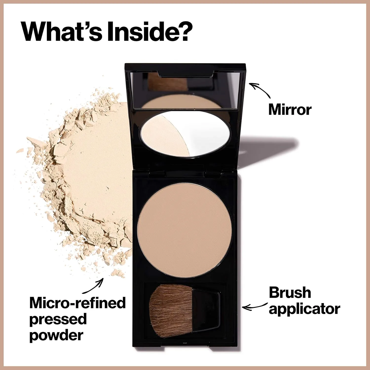 Revlon PhotoReady Blurring Face Powder Makeup, Longwear Medium-Full Coverage with Flawless Finish, Shine & Oil-Free, 030 Medium Deep, 0.25 oz