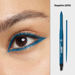 REVLON ColorStay Pencil Waterproof Eyeliner, Smudge-Proof, Eye Makeup with Built-In Sharpener, Packaging May Vary, 205 Sapphire, 0.01 oz (Pack of 2)