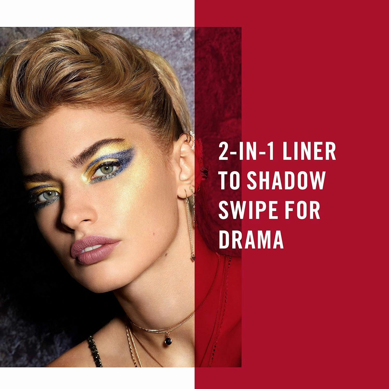 Rimmel London Wonder Swipe 2-in-1 Liner to Shadow - 007 Crave Me Eyeliner Women 0.06 oz (Pack of 4)