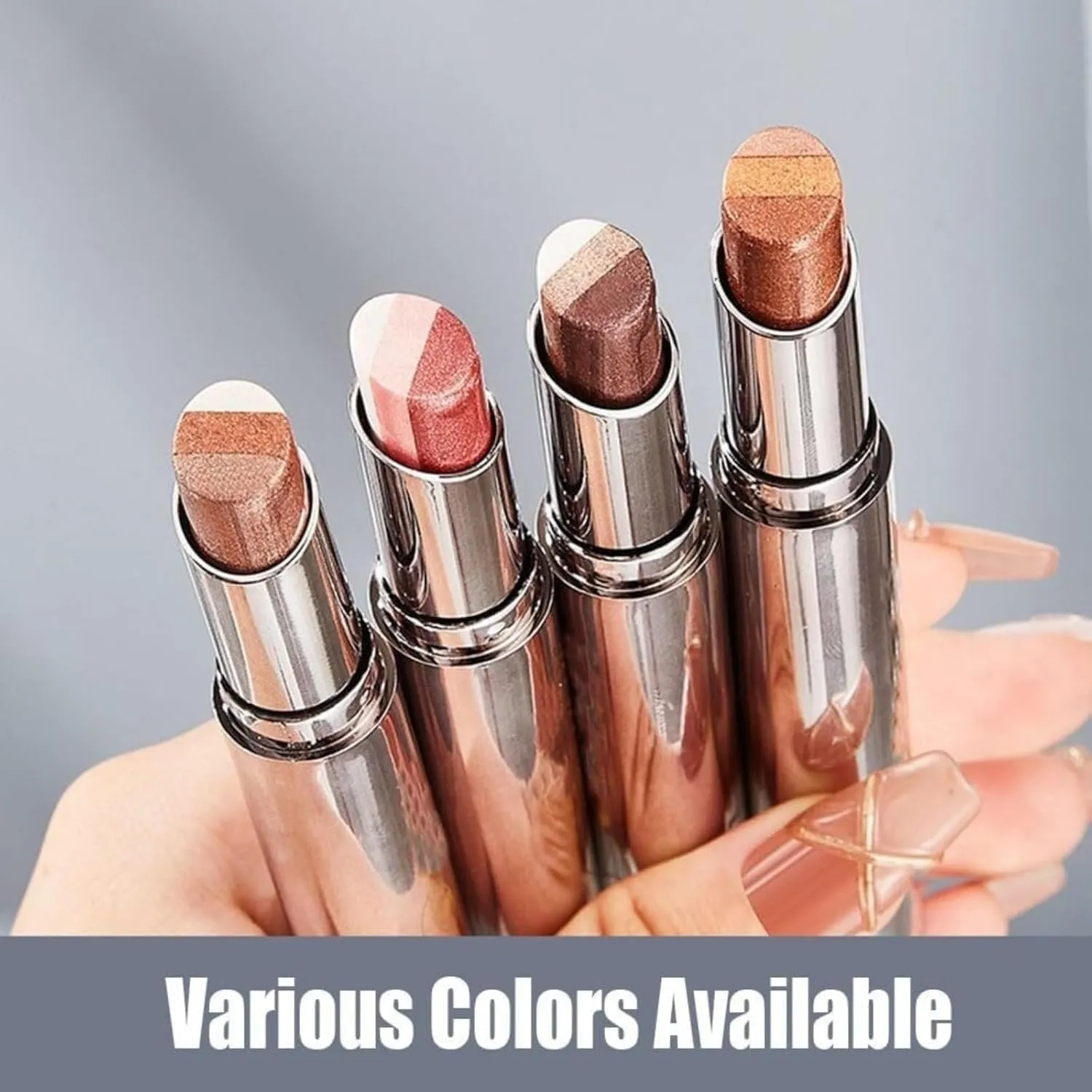 Roseionly Waterproof Gradient Eye-Shadow Stick, Roseionly Eyeshadow Stick (01 02)