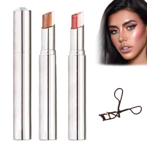 Roseionly Waterproof Gradient Eye-Shadow Stick, Roseionly Eyeshadow Stick (01 02)