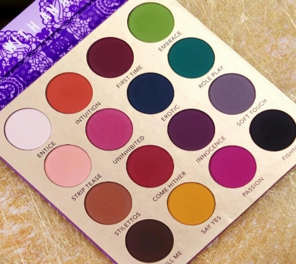 RUDE EYESHADOWS PALETTE "THE LINGERIE COLLECTION - WILD NIGHTS"