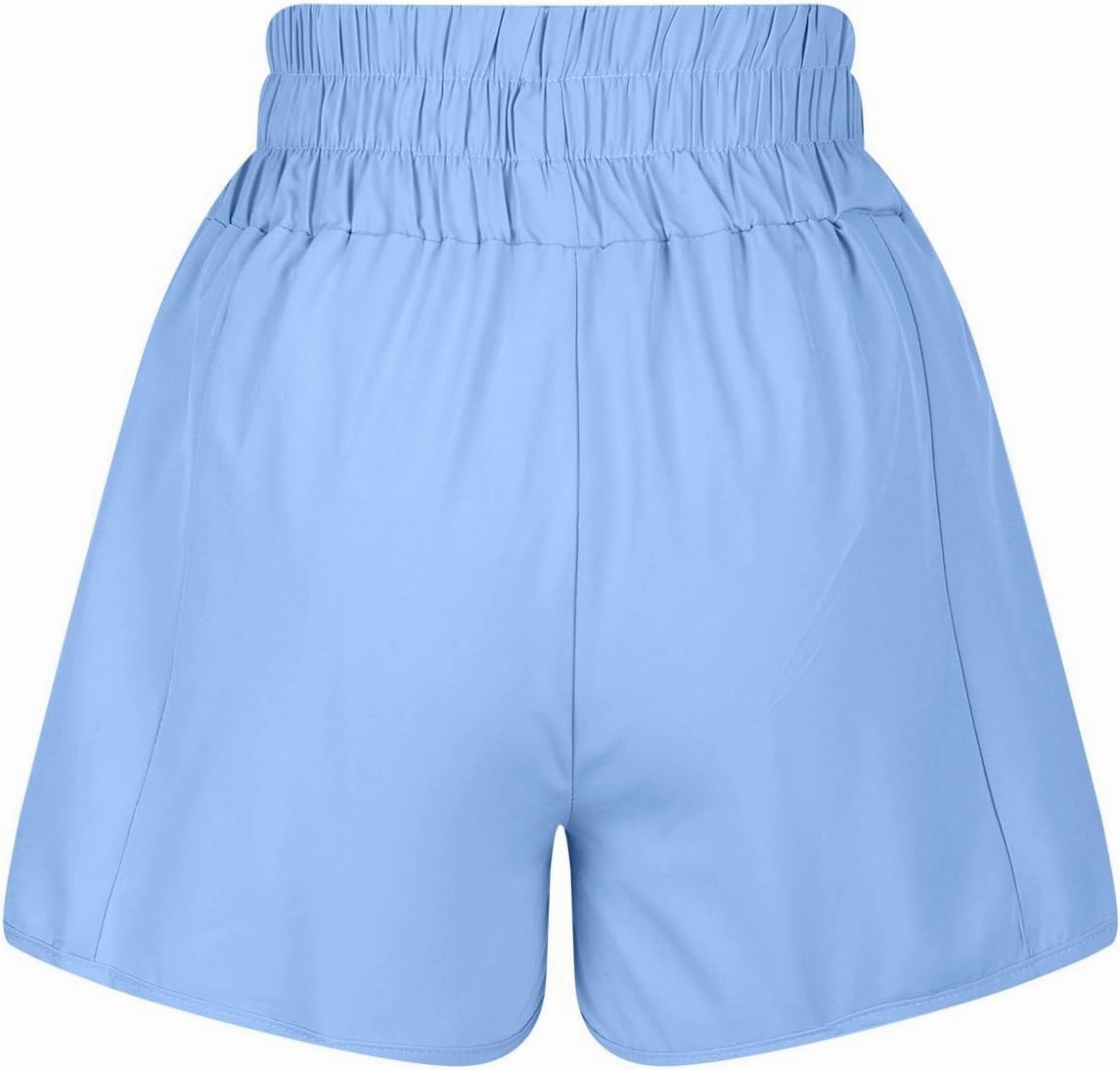 Running Shorts for Women High Waist Quick-Dry Womens Shorts Athletic Workout Short High Split Dolphin Short for Gym