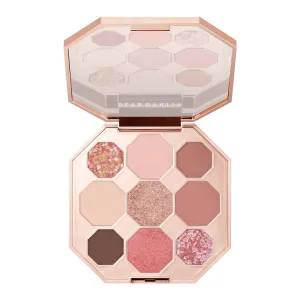 Secret Garden Palette – Tea Party, Vegan Eyeshadow Quad with Matte, Shimmer & Glitter Finishes, Long-Lasting, Blendable Formula, 8-Free, Cruelty-Free, Clean Beauty