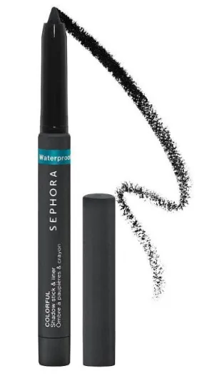 SEPHORA COLLECTION Sephora Colorful® Waterproof Eyeshadow & Eyeliner Multi-Stick 24 Black Matte