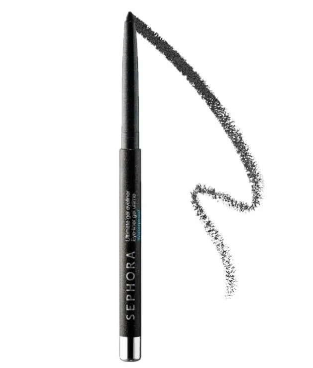SEPHORA COLLECTION Ultimate Gel Waterproof Eyeliner Pencil Glitter Black