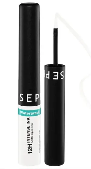 SEPHORA Intense Felt-Tip 12HR Liquid Waterproof Eyeliner - Pure White - 0.09 oz / 2.8 g