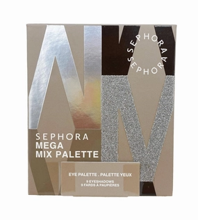 SEPHORA COLLECTION Mega Mix Eyeshadow Palette - Fearless Cool Nude (.27 Oz)