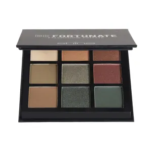 Shine Cosmetics Eyeshadow Palette, Compact - Versatile, Long-lasting, Smudge-proof, Highly Pigmented (Be Fortunate)