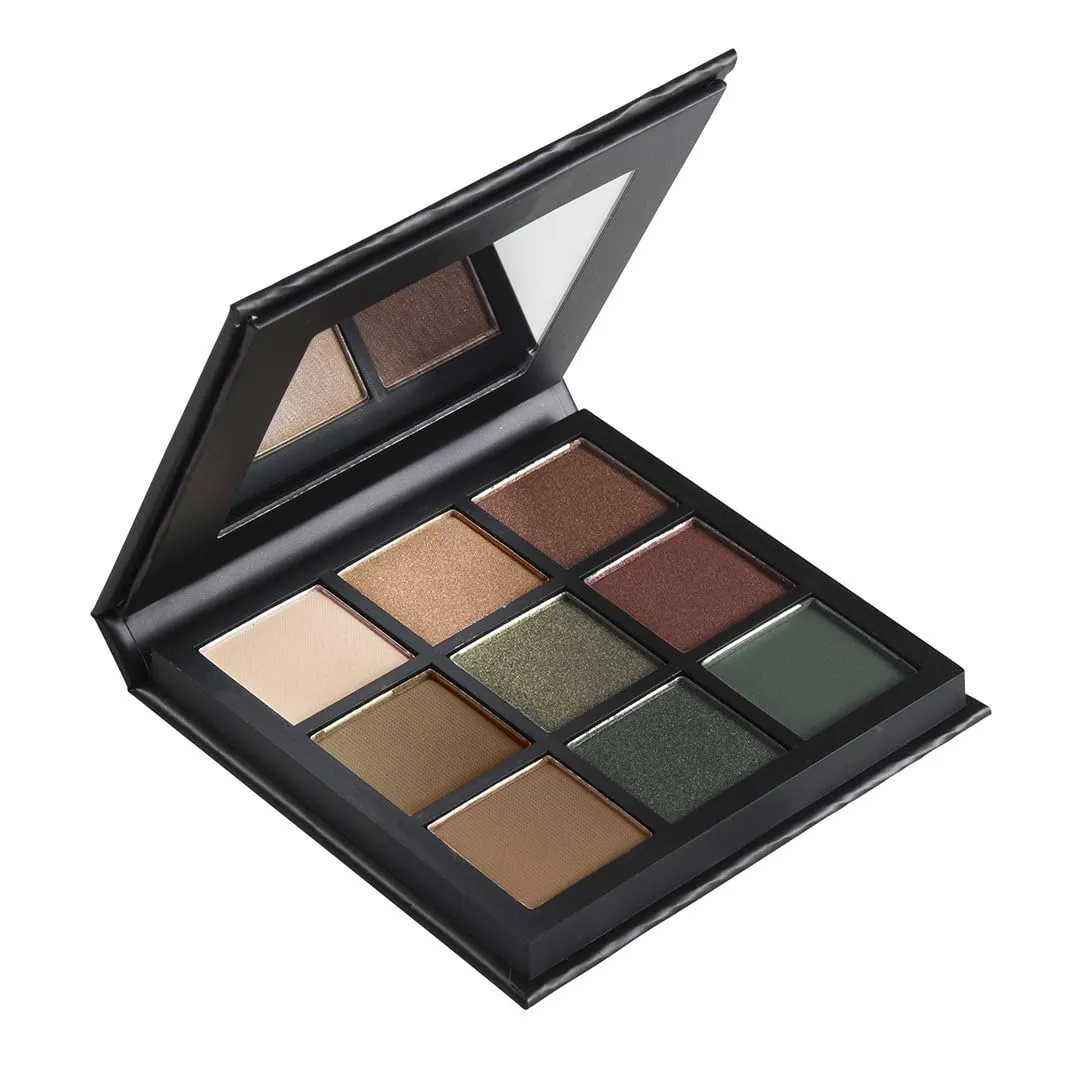 Shine Cosmetics Eyeshadow Palette, Compact - Versatile, Long-lasting, Smudge-proof, Highly Pigmented (Be Fortunate)