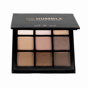 Shine Cosmetics Eyeshadow Palette, Compact - Versatile, Long-lasting, Smudge-proof, Highly Pigmented (Be Humble)