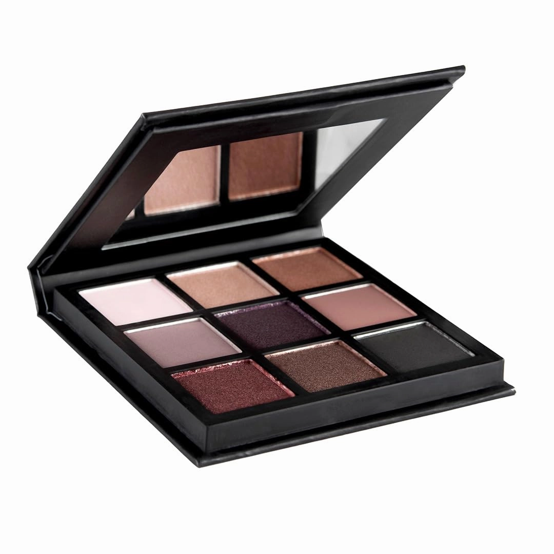 Shine Cosmetics Eyeshadow Palette, Compact - Versatile, Long-lasting, Smudge-proof, Highly Pigmented (Be True)
