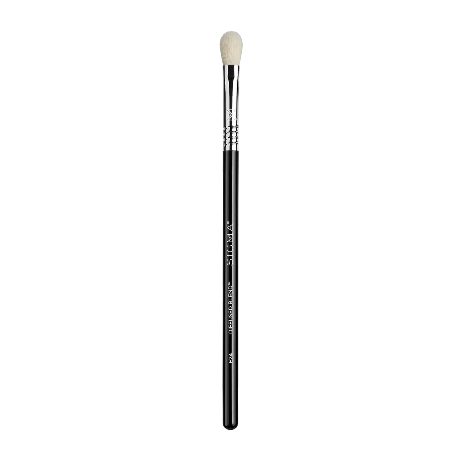 Sigma Beauty Professional E24 Diffused Blending Brush – Professional Eyeshadow Brush for Seamless Eyeshadow Blending, Softens Dramatic Edges & Harsh Lines for a Well Blended Effect (1 Brush)