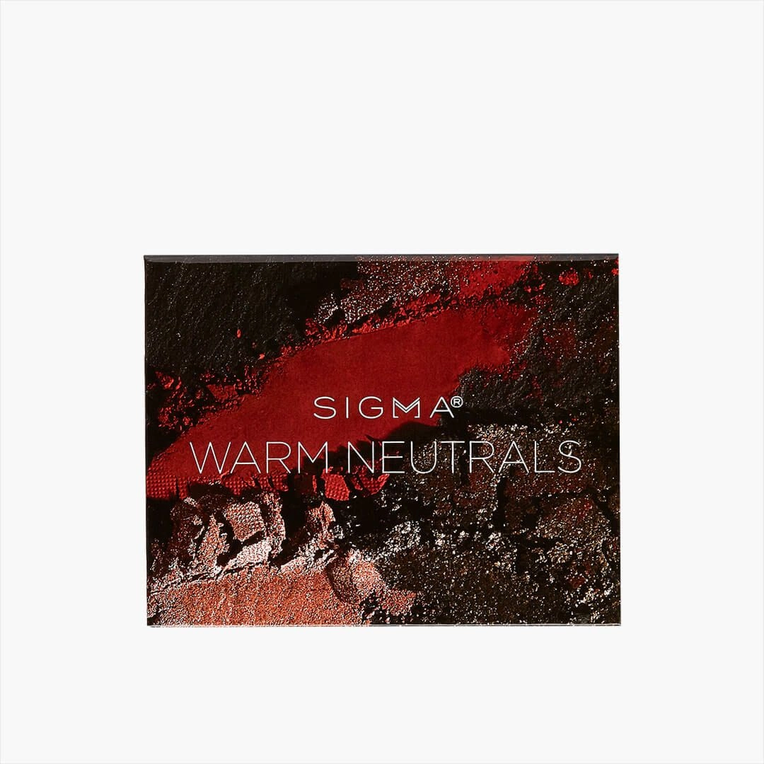 Sigma Beauty Eyeshadow Palette Warm Neutrals - 12 shades