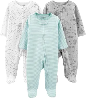 Simple Joys by Carter's Baby 3-Pack Neutral Sleep and Play