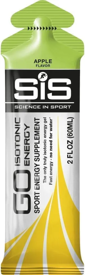 SIS Isotonic Energy Gels, 22g Fast Acting Carbohydrates, Performance & Endurance Sport Nutrition for Athletes, Energy Gels for Running, Cycling, Triathlon, Pineapple - 2 oz - 30 Pack