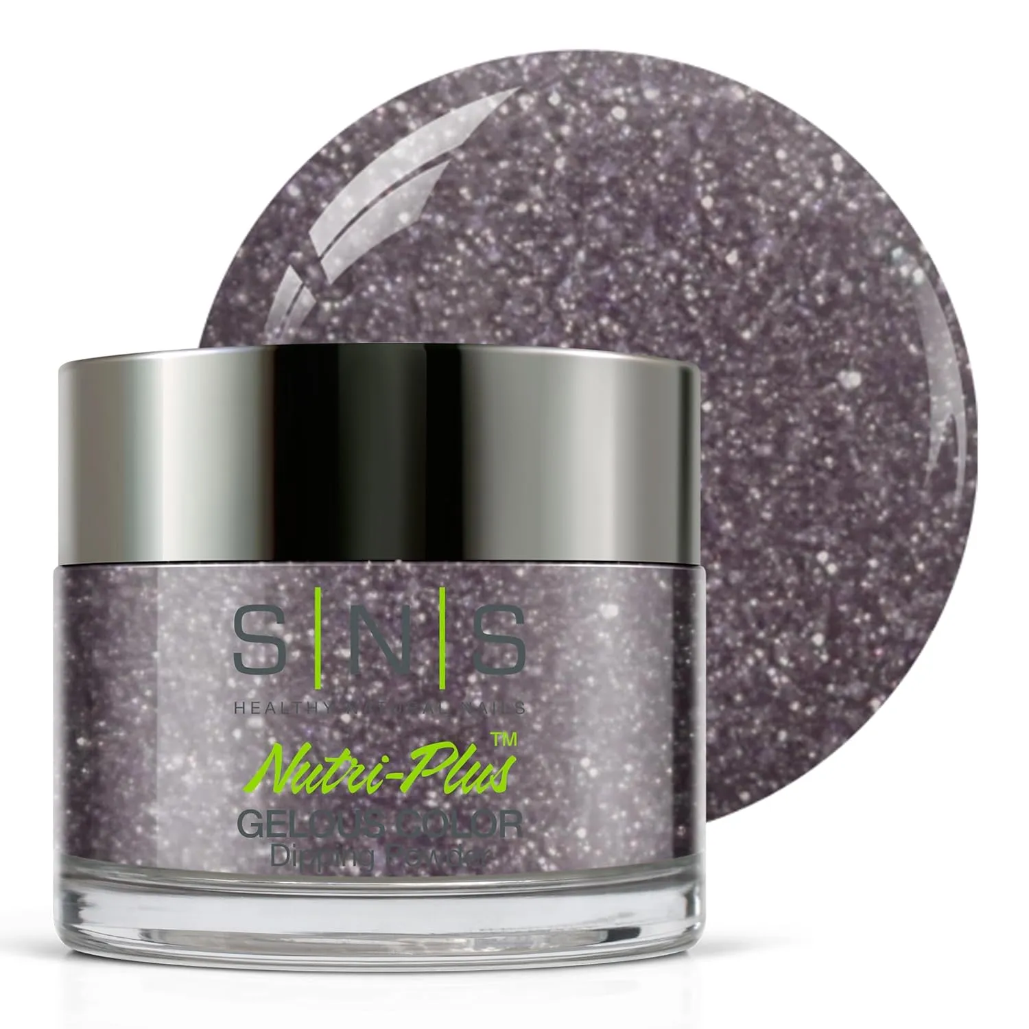SNS Nail Dip Powder, Gelous Color Dipping Powder - Raincloud (Purple, Shimmer) - Long-Lasting Dip Nail Color Lasts 14 Days - Low-Odor & No UV Lamp Required - 1 OZ