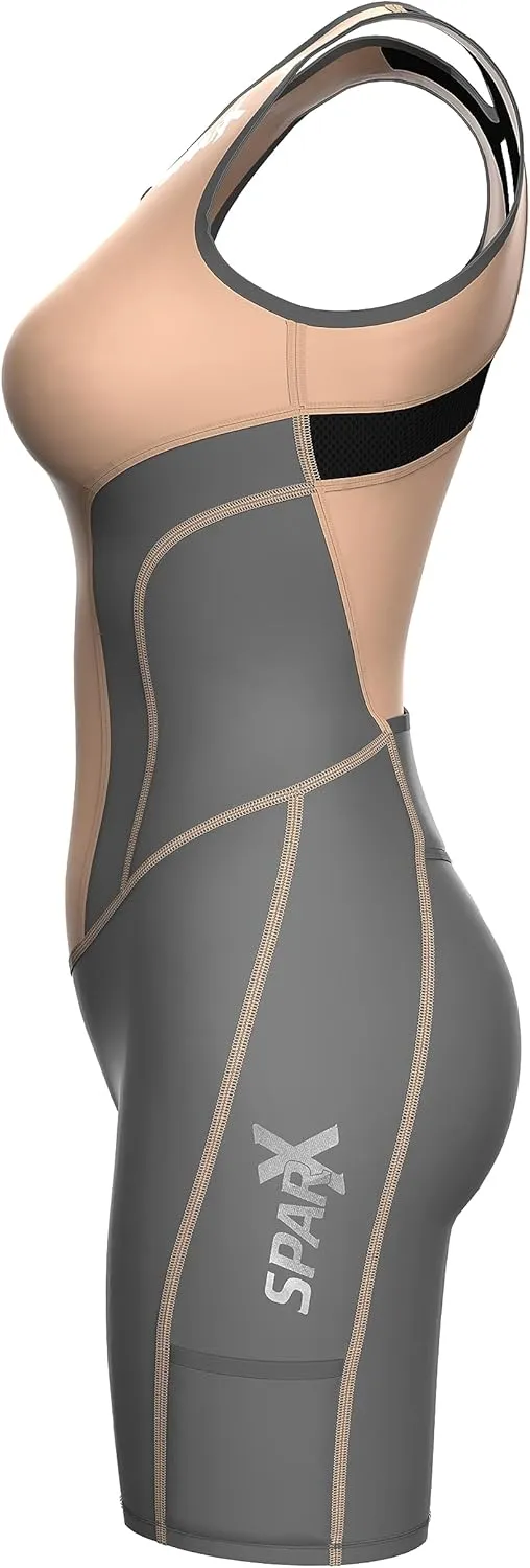 Sparx Women Triathlon Suit Tri Short Racing Cycling Swim Run
